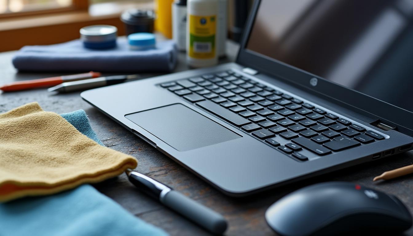 Clavier d’ordinateur portable ne fonctionne plus : conseils de nettoyage et maintenance