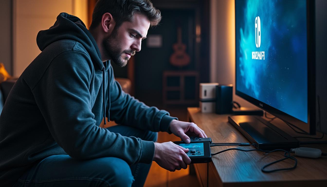 Comment diagnostiquer un Nintendo Switch : problème de connexion TV comme un pro