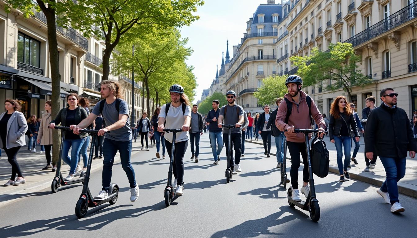 découvrez comment la trottinette électrique en libre-service à paris révolutionne nos déplacements quotidiens. profitez de la liberté de vous déplacer facilement et rapidement dans la ville tout en réduisant votre empreinte carbone. un moyen de transport innovant et pratique pour explorer la capitale.