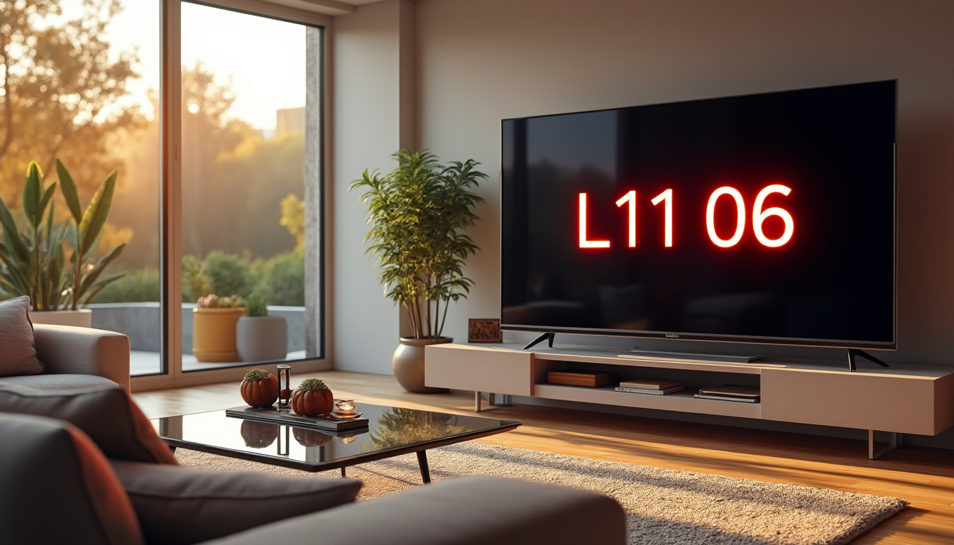 Pourquoi ma TV Orange affiche-t-elle le code erreur l11 06 ?