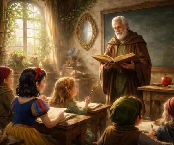 Le rôle du prof dans Blanche Neige : analyse des personnages éducatifs dans les contes