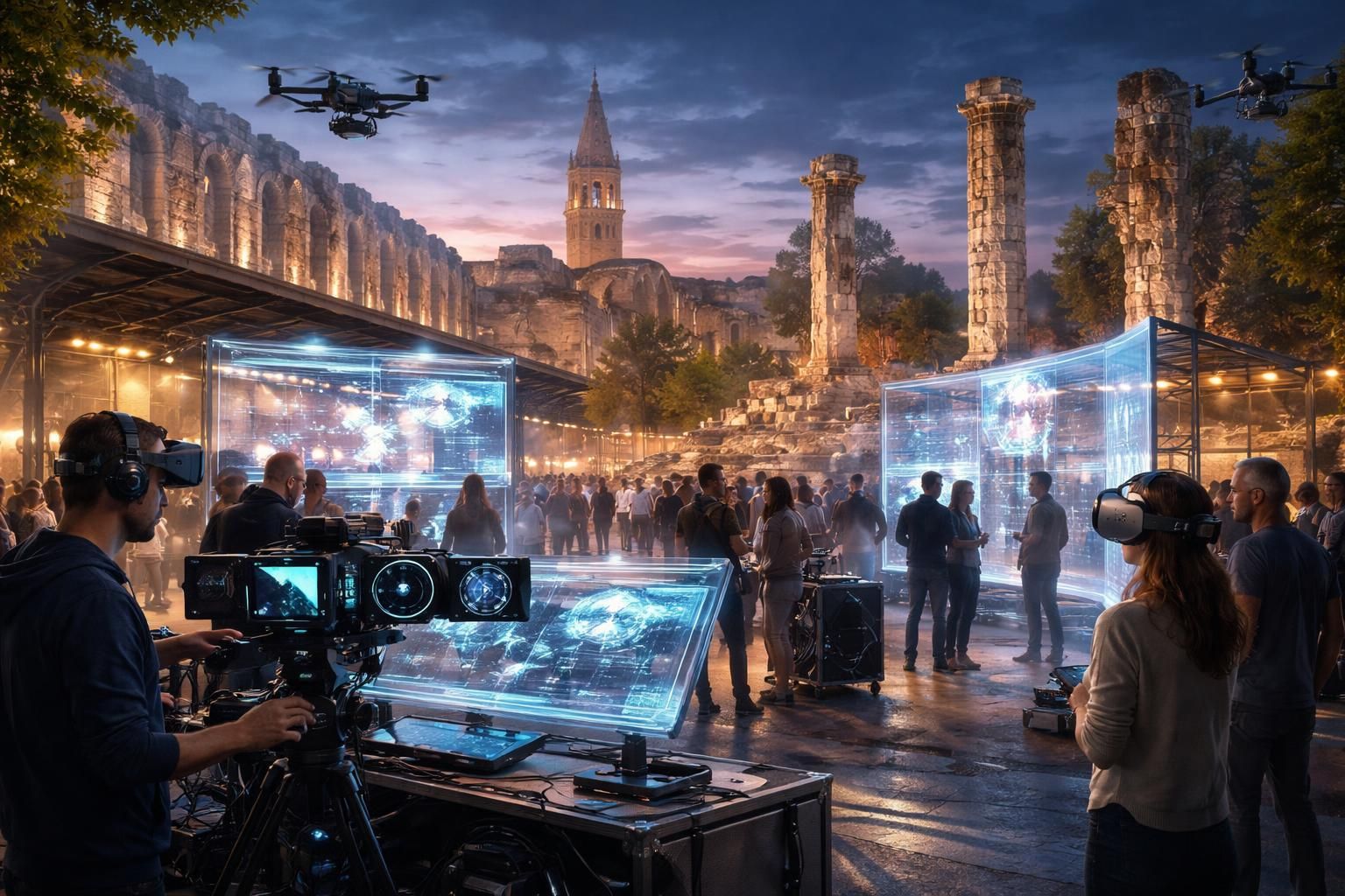 Plongée dans l&rsquo;avenir du cinéma à Arles : tendances et innovations