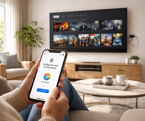 Setup Chrome Chromecast com : Transformez votre salon en espace de divertissement