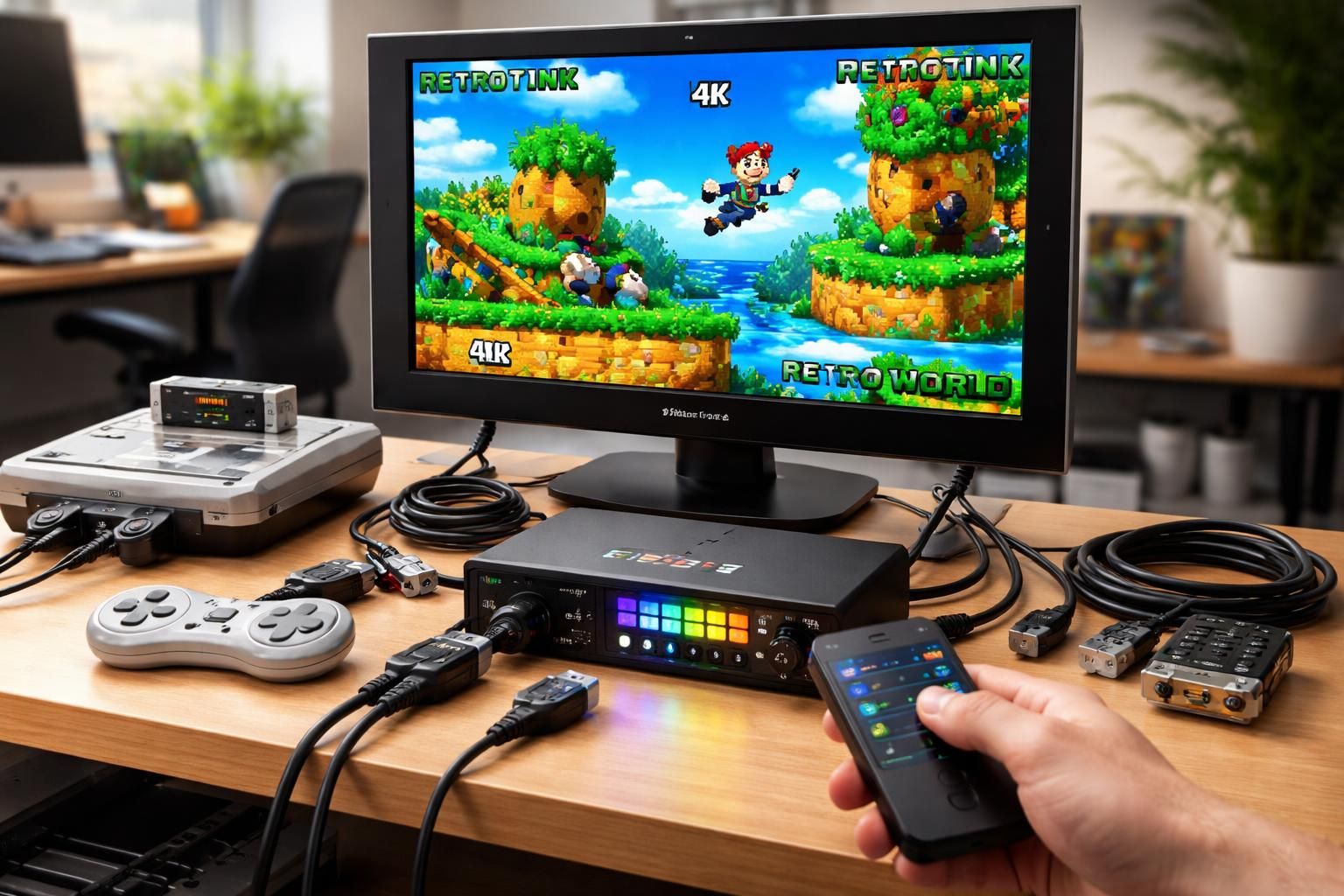 Comment bien configurer votre Retrotink 4K pour des performances optimales