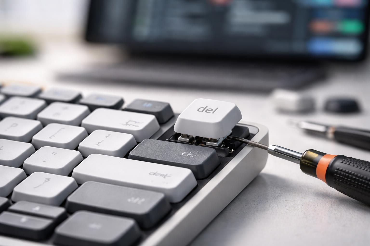 Comment personnaliser la touche del du clavier pour un usage spécifique
