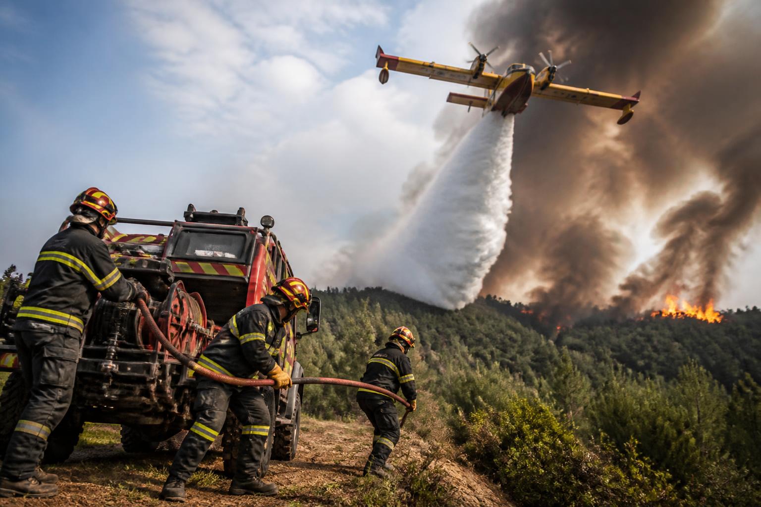 Plongée dans le monde des pompiers grâce au documentaire sur le canadair