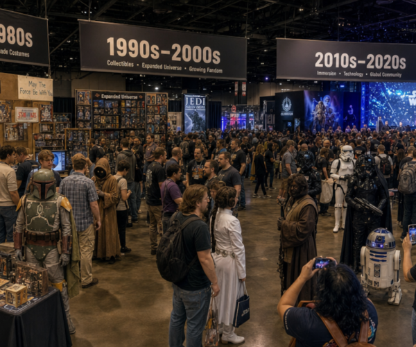 L&rsquo;évolution des conventions Star Wars à travers les décennies