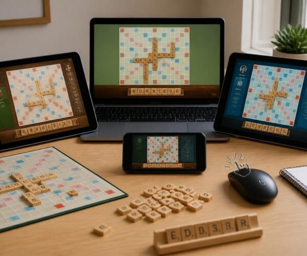 Comparatif des plateformes de jeu de Scrabble gratuit contre l&rsquo;ordinateur clicmouse