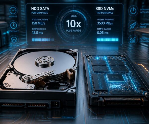 Disque SATA ou SSD : L&rsquo;impact sur les performances de votre système en 2026