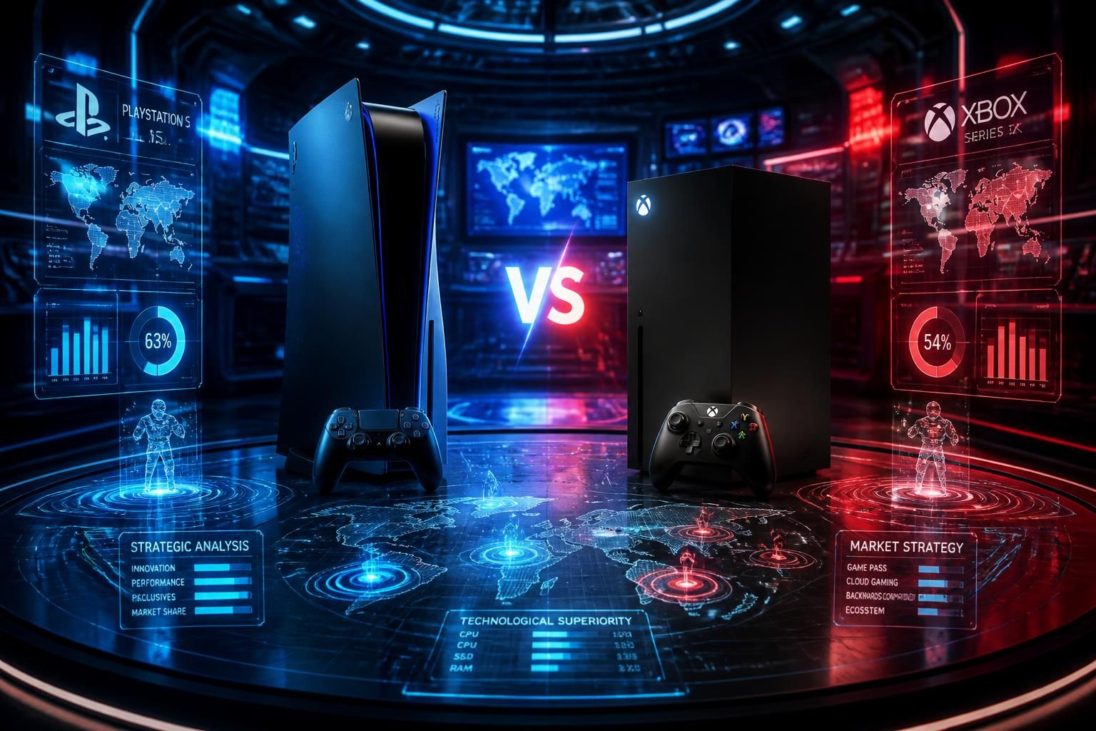 découvrez comment les stratégies des principaux acteurs de la guerre des consoles influencent l'avenir du jeu vidéo, entre innovations technologiques et rivalités.