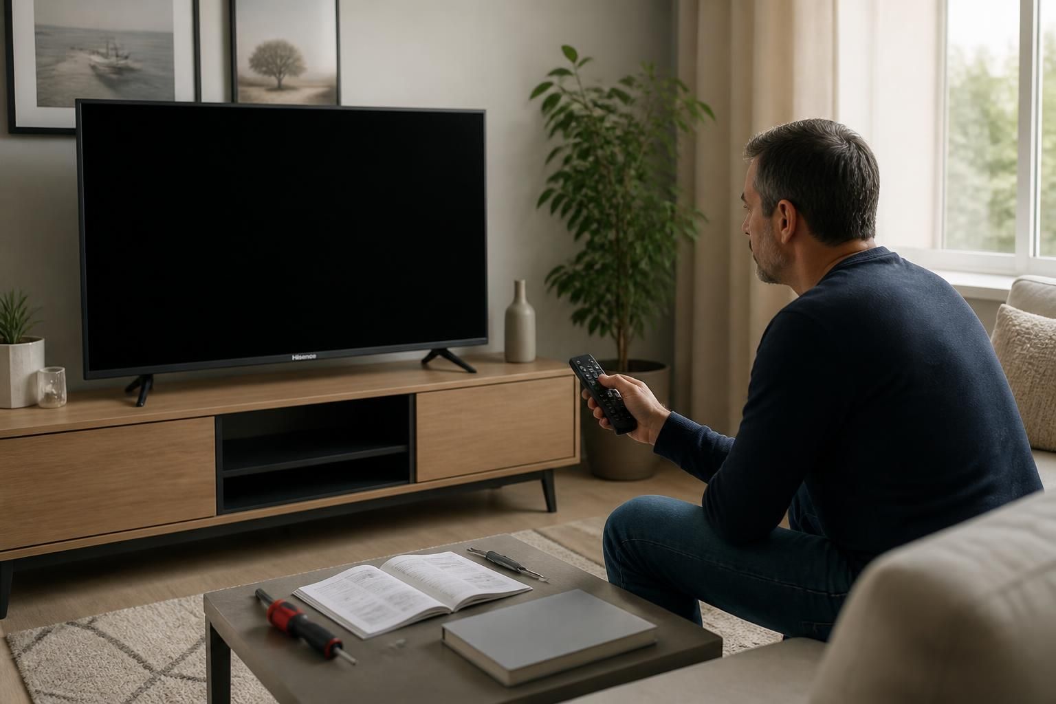 Problème de TV Hisense avec l&rsquo;écran noir : Mes conseils pour un retour rapide à la normalité