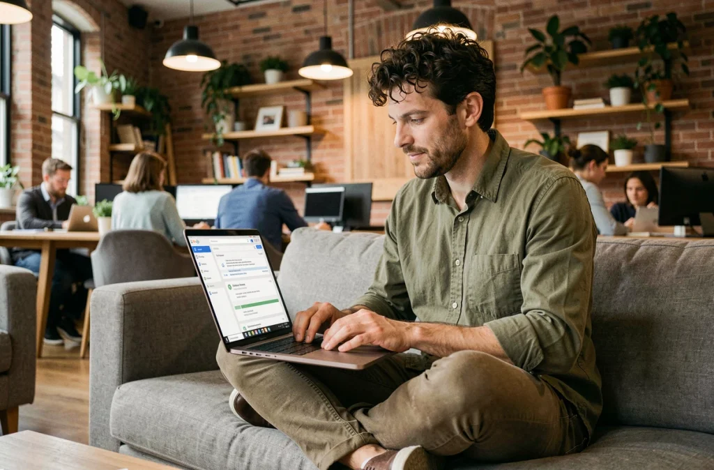 Développeur web consultant Google Search Console pour corriger des erreurs de données structurées dans un espace de coworking