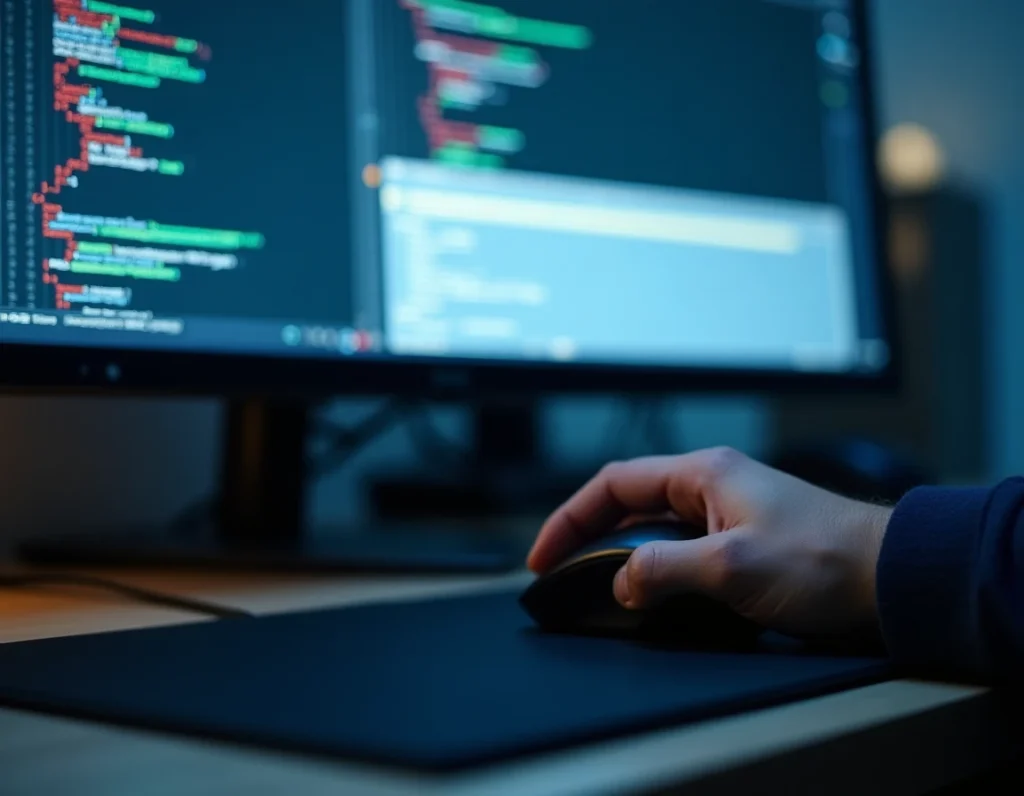 Écran d'un outil en ligne de test d'adresse IP v4 affiché sur un poste de travail informatique professionnel